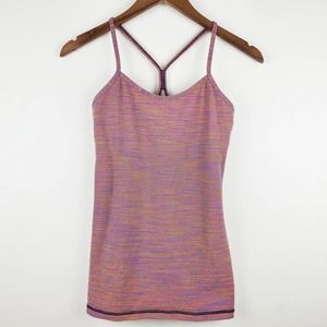 Lululemon Multi Color Rainbow Racerback Tank Top